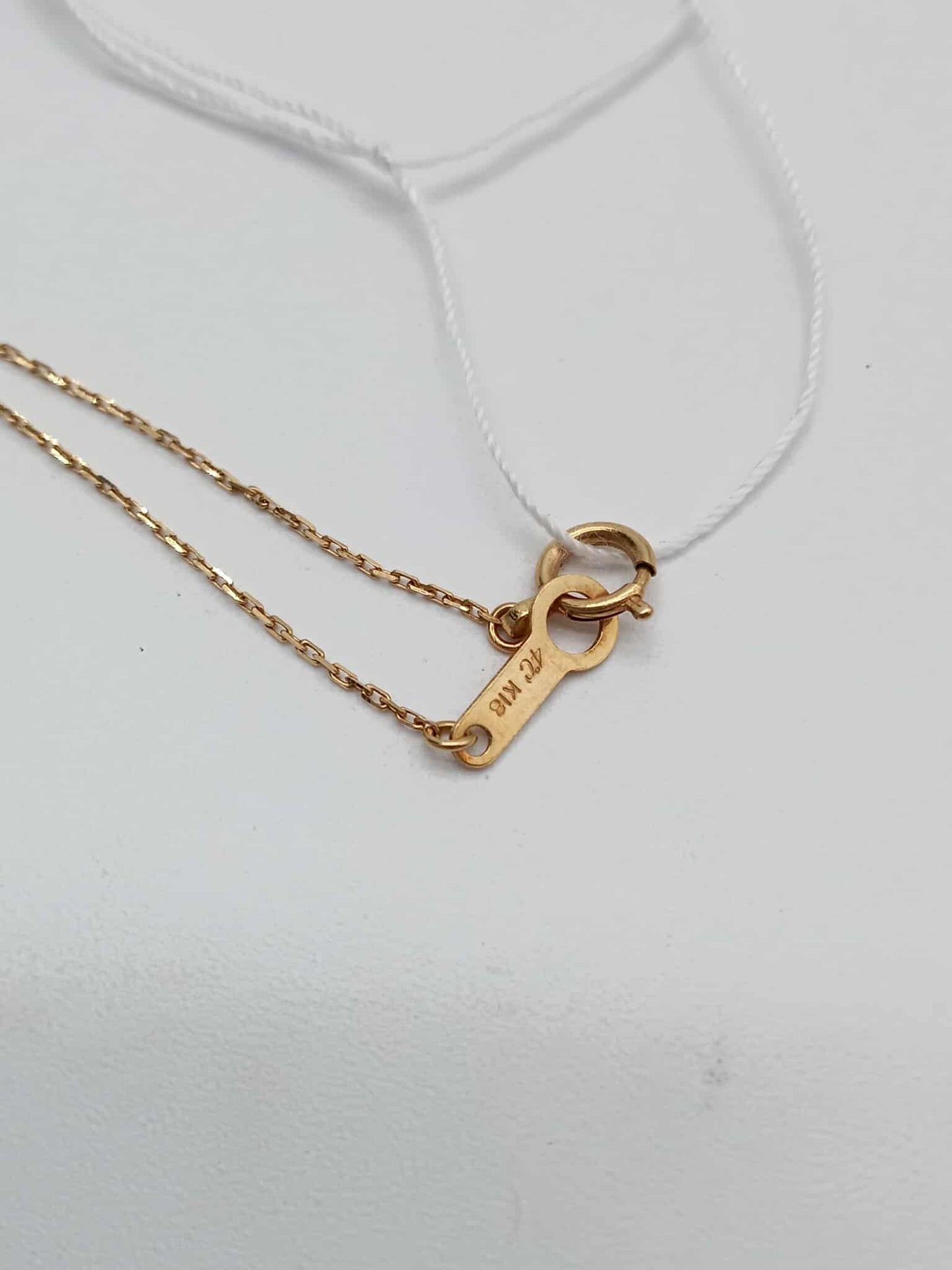 K18 Necklace 0.4ct 1.2g