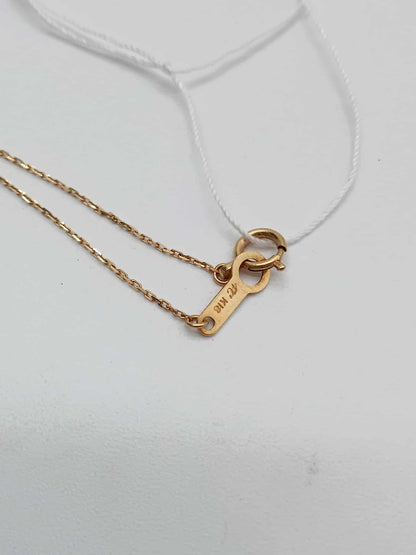 K18 Necklace 0.4ct 1.2g