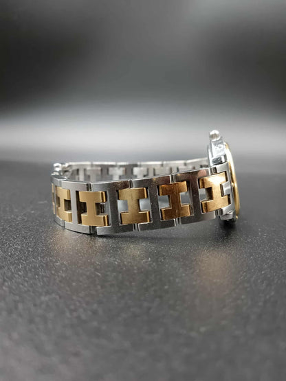 HERMES Two-Toned Clipper Watch
