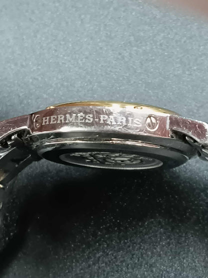 HERMES Two-Toned Clipper Watch