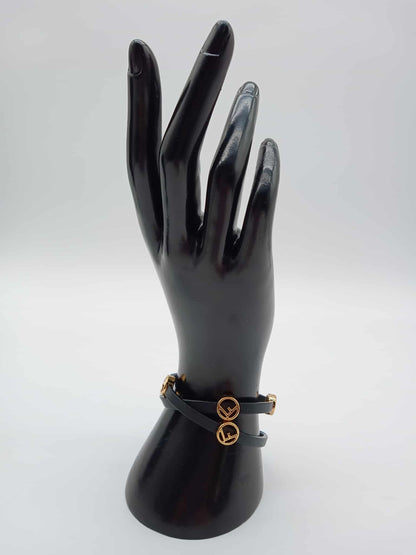 FENDI F Double Wrap Bracelet