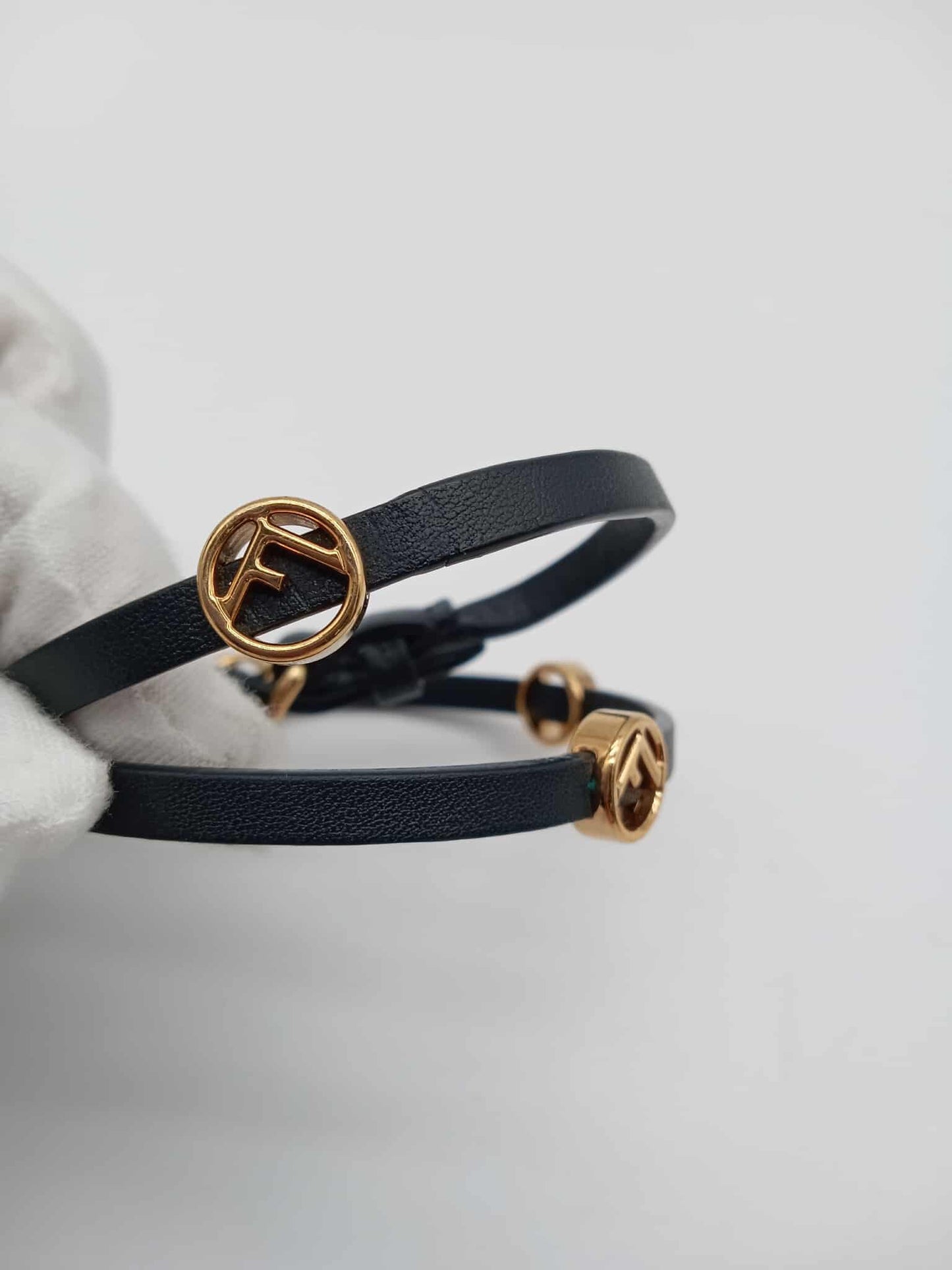 FENDI F Double Wrap Bracelet