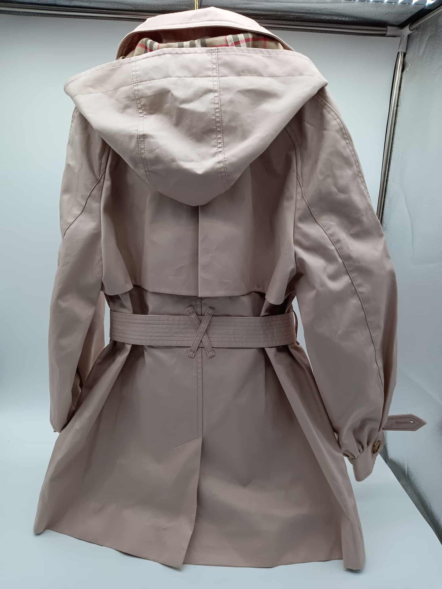 BURBERRY Hooded Trench Coat