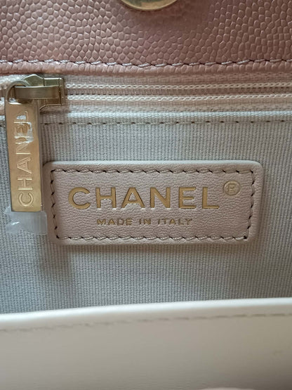 CHANEL 23P Caviar Quilted Wavy Hobo