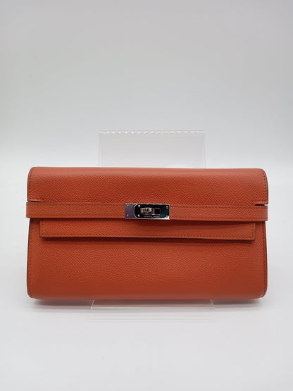 HERMES Kelly Bi-Fold Long Wallet