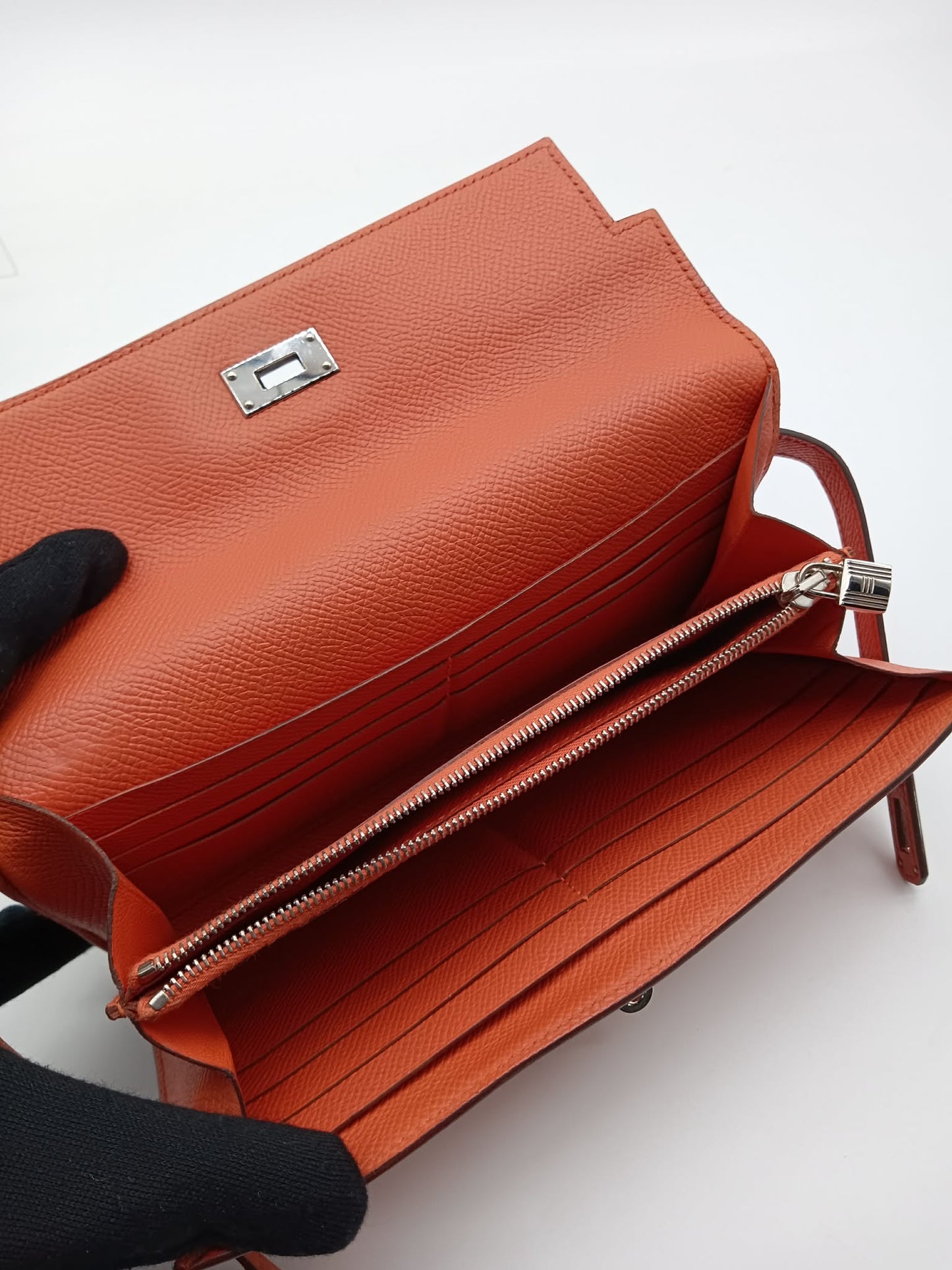 HERMES Kelly Bi-Fold Long Wallet