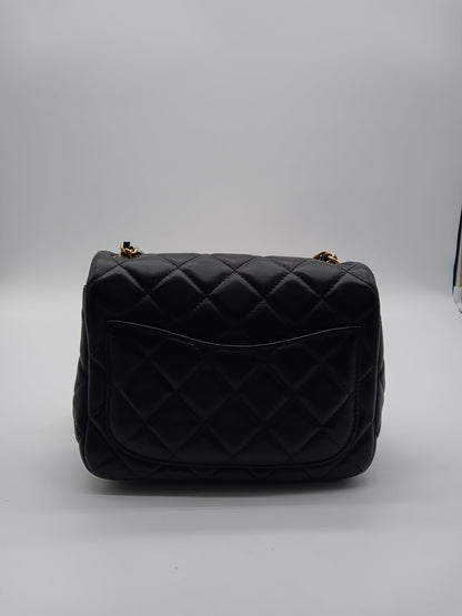 CHANEL Lambskin Classic Mini Square Flap