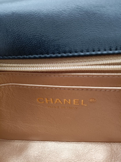 CHANEL Lambskin Classic Mini Square Flap