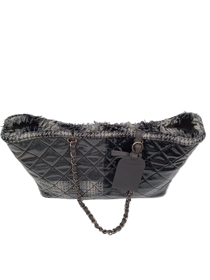 CHANEL Fantasy Tweed Quilted Tote