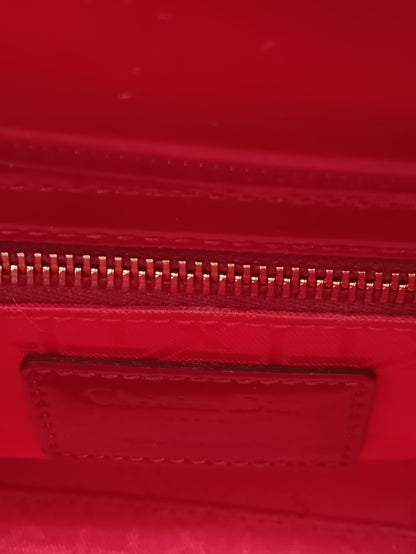 DIOR Enamel Lady Dior Cannage Mini