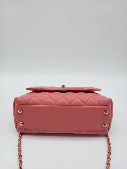 CHANEL Caviar Coco Top Handle