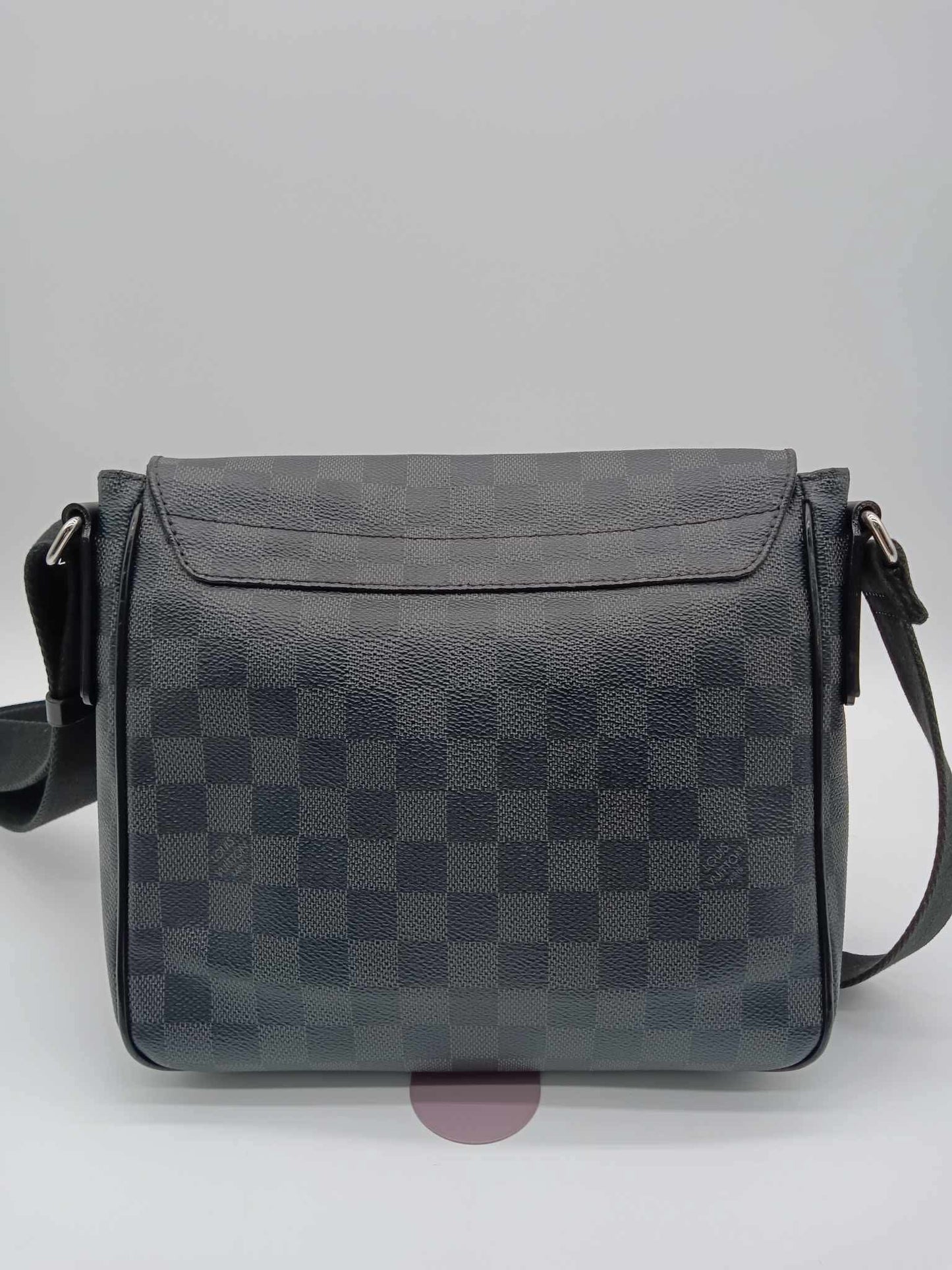 LOUIS VUITTON Damier Graphite District Messenger Bag PM
