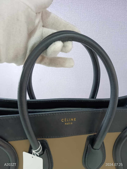 CELINE Micro Luggage Shopper Tote
