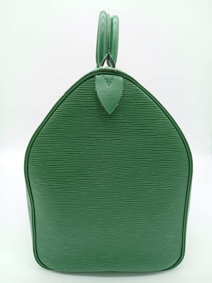 LOUIS VUITTON Epi Keepall 45 Borneo Green
