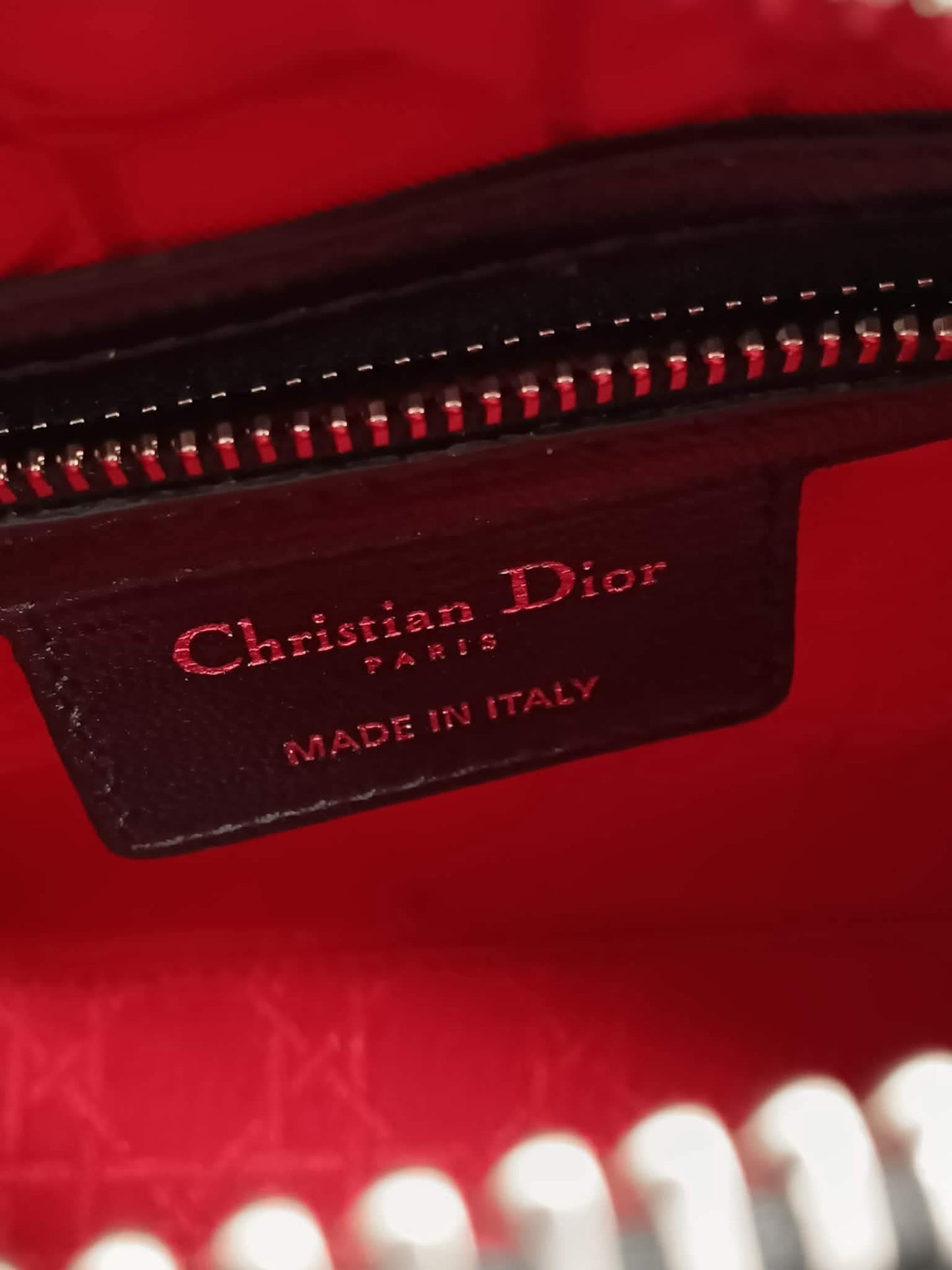DIOR Lamb Lady Dior Cannage