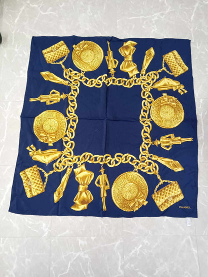 CHANEL Silk Scarf