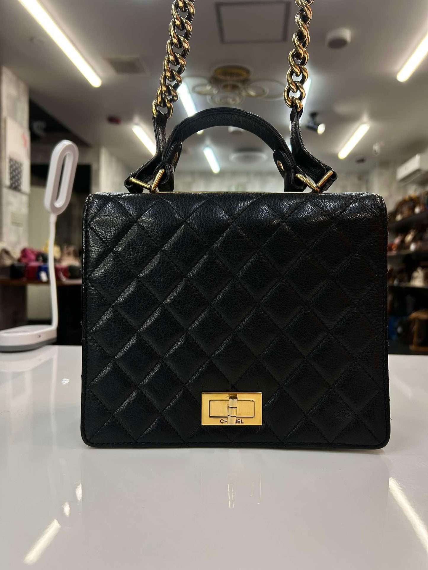 CHANEL Calf Quilted 2.55 Rita