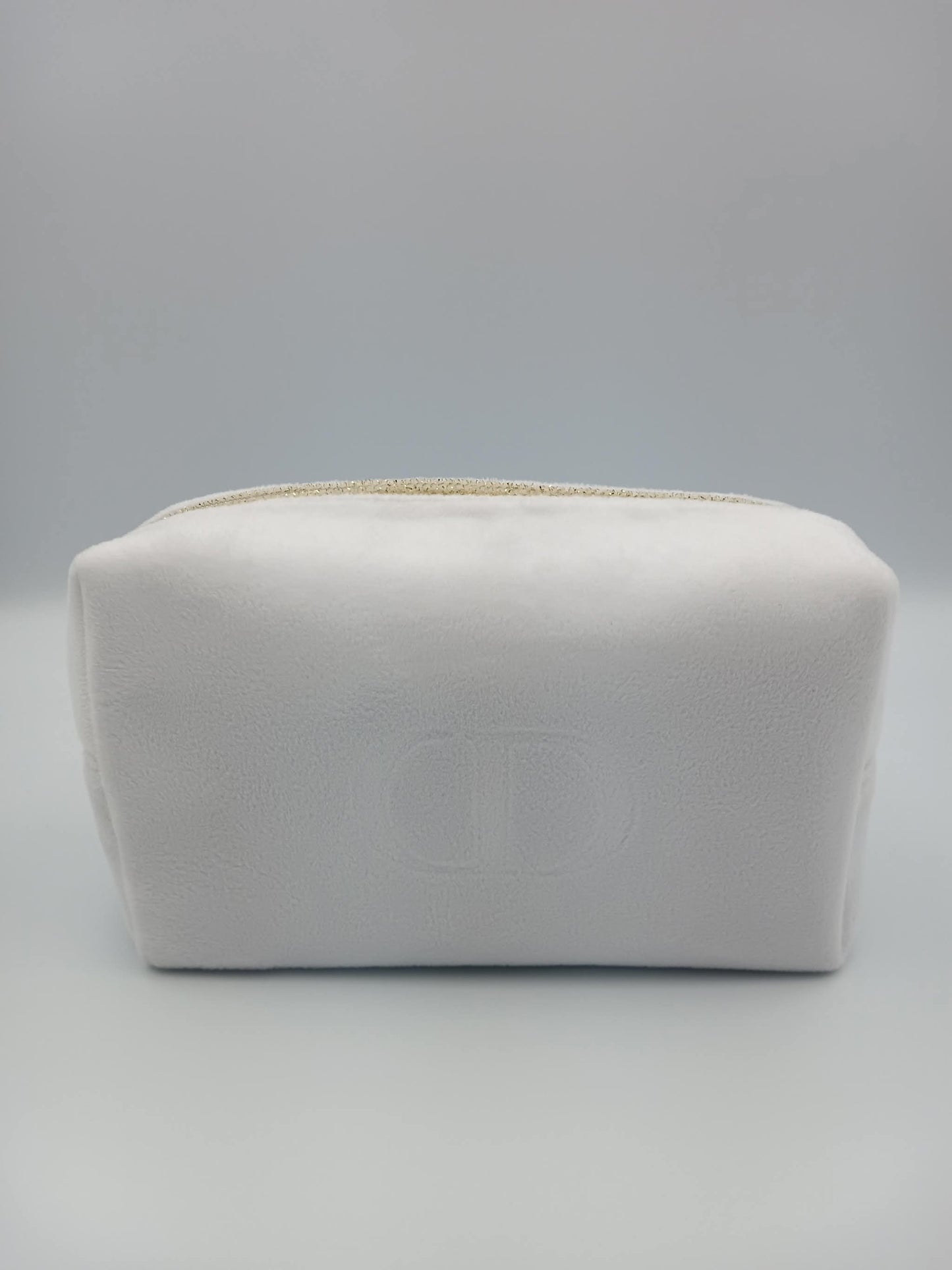 DIOR CD Velvet White Pouch
