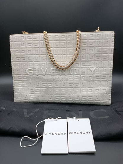 GIVENCHY Canvas Jacquard 4G Chain Tote