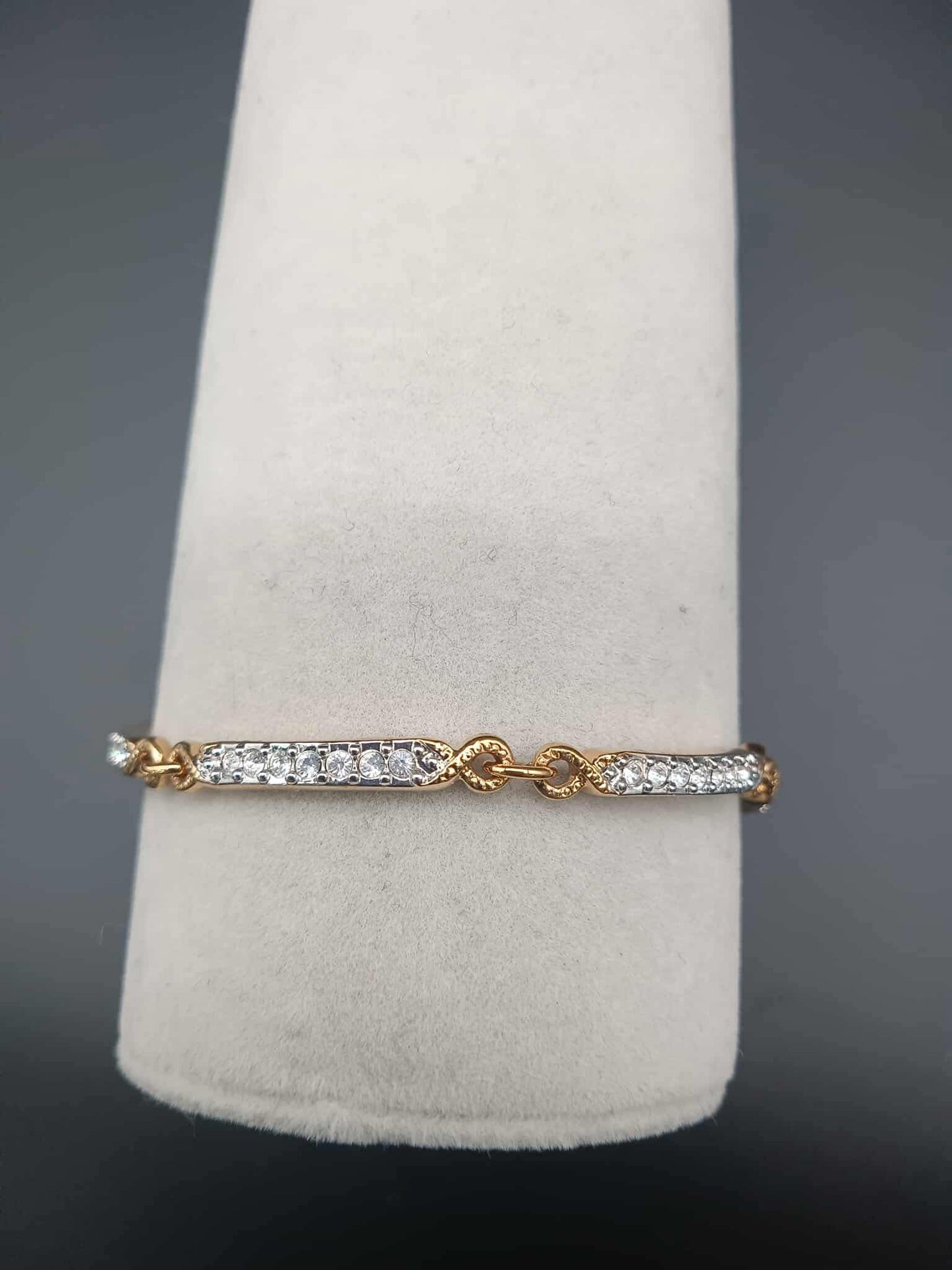 SWAROVSKI Crystal Gold Tone Bracelet