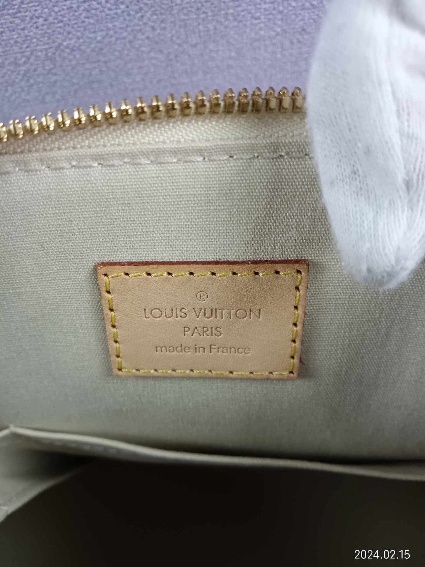 LOUIS VUITTON Vernis Alma PM