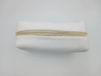 DIOR CD Velvet White Pouch