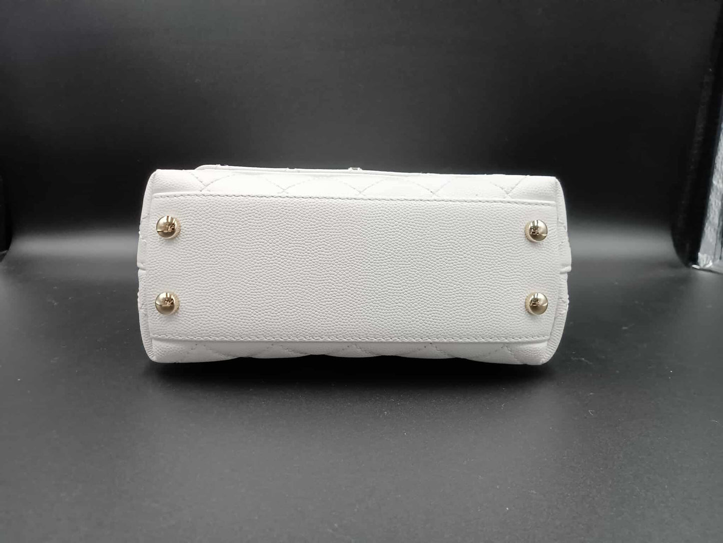 CHANEL Caviar Mini Coco Top Handle