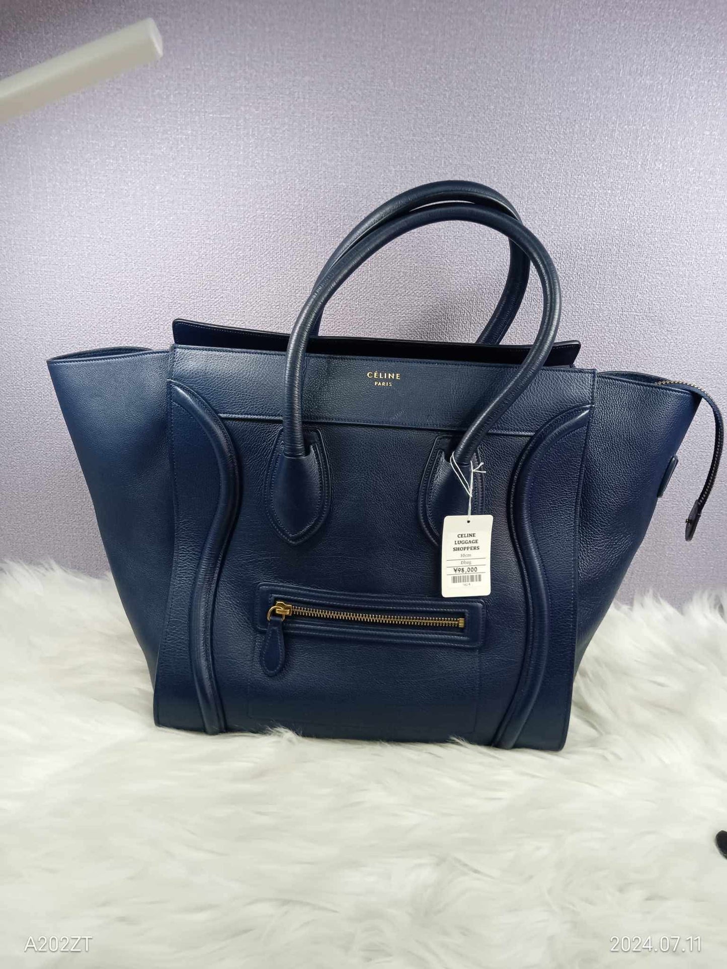 CELINE Luggage Mini Shopper