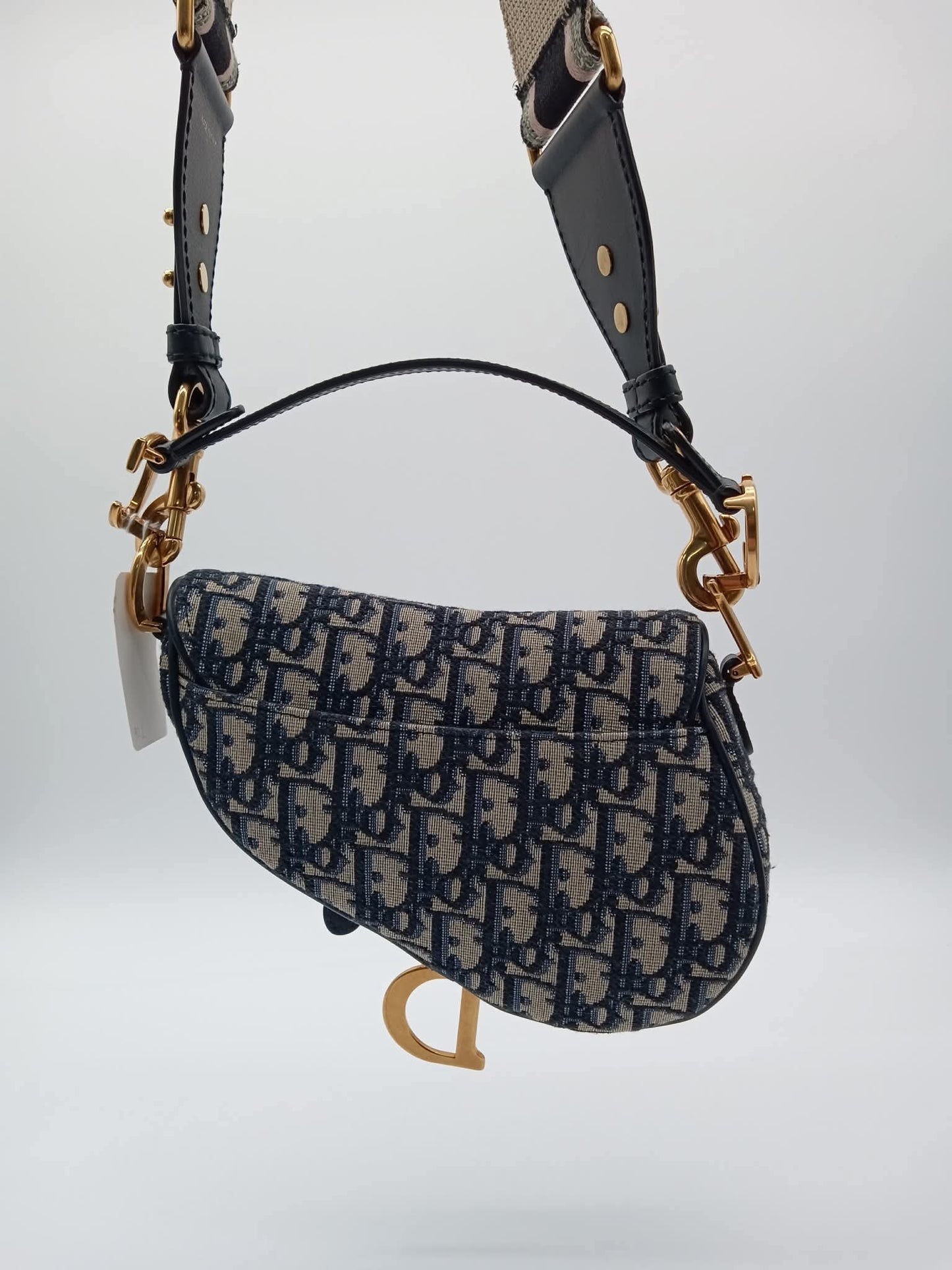 DIOR Oblique Mini Saddle Bag