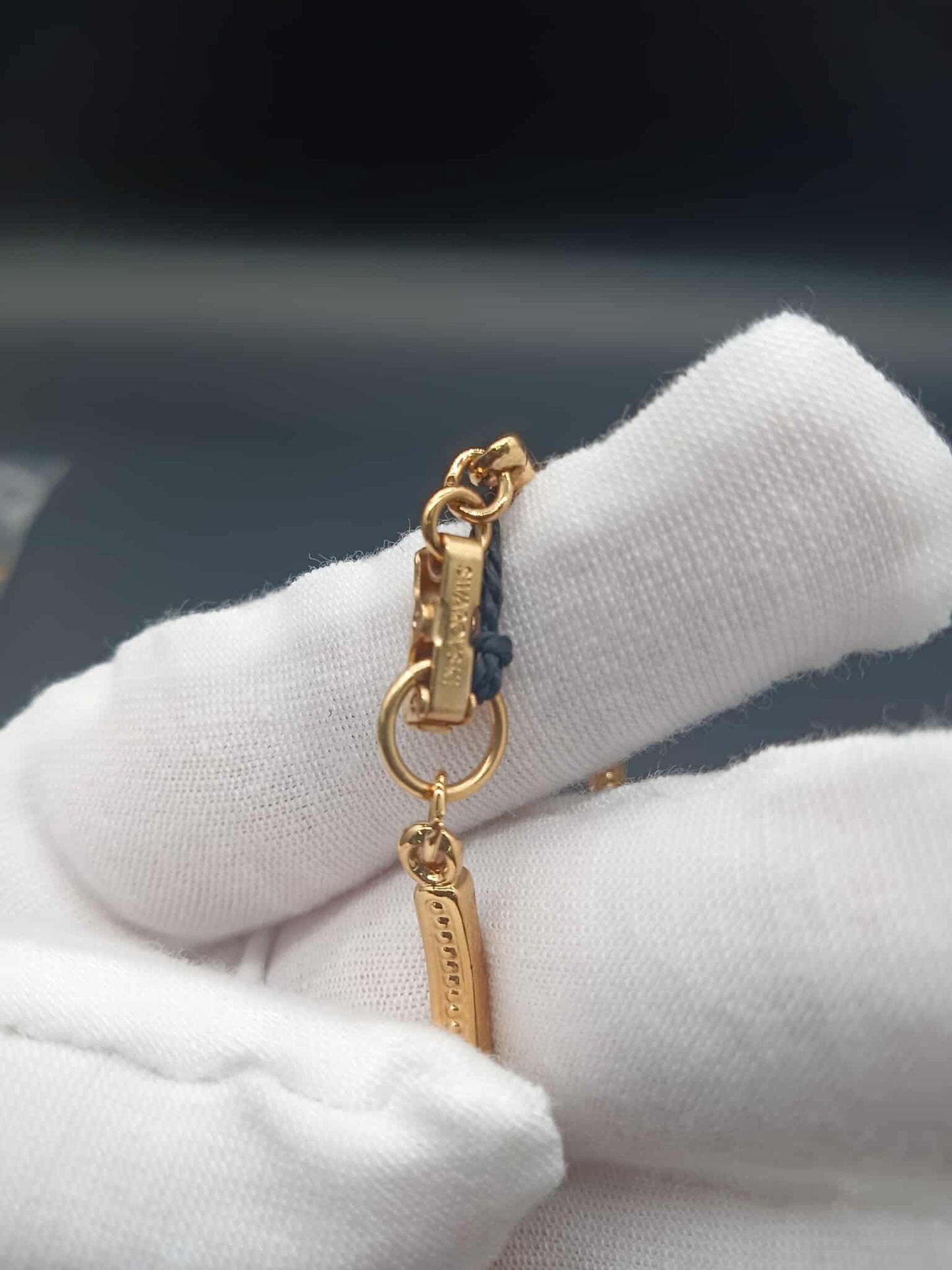 SWAROVSKI Crystal Gold Tone Bracelet