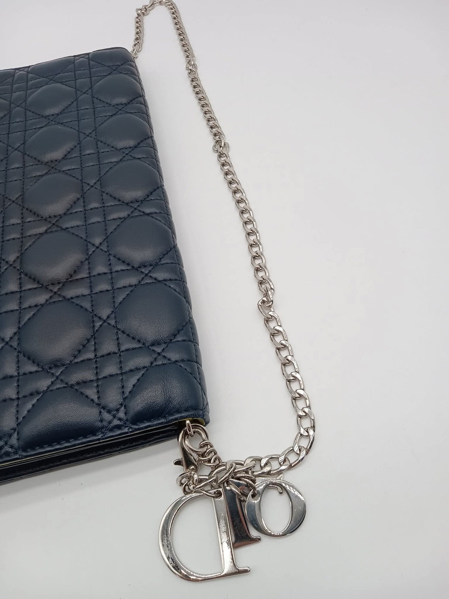 DIOR Cannage Chain Pouch
