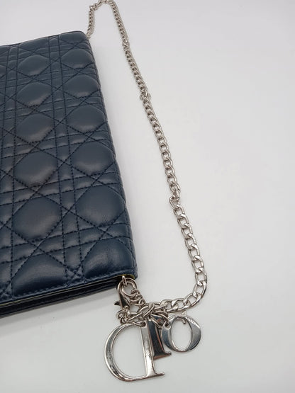 DIOR Cannage Chain Pouch