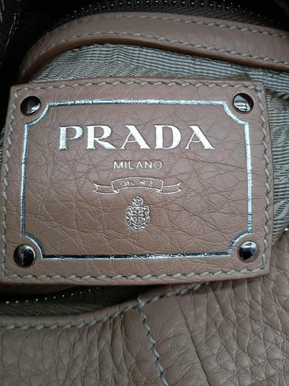PRADA Vitello Daino Ring Hobo Bag