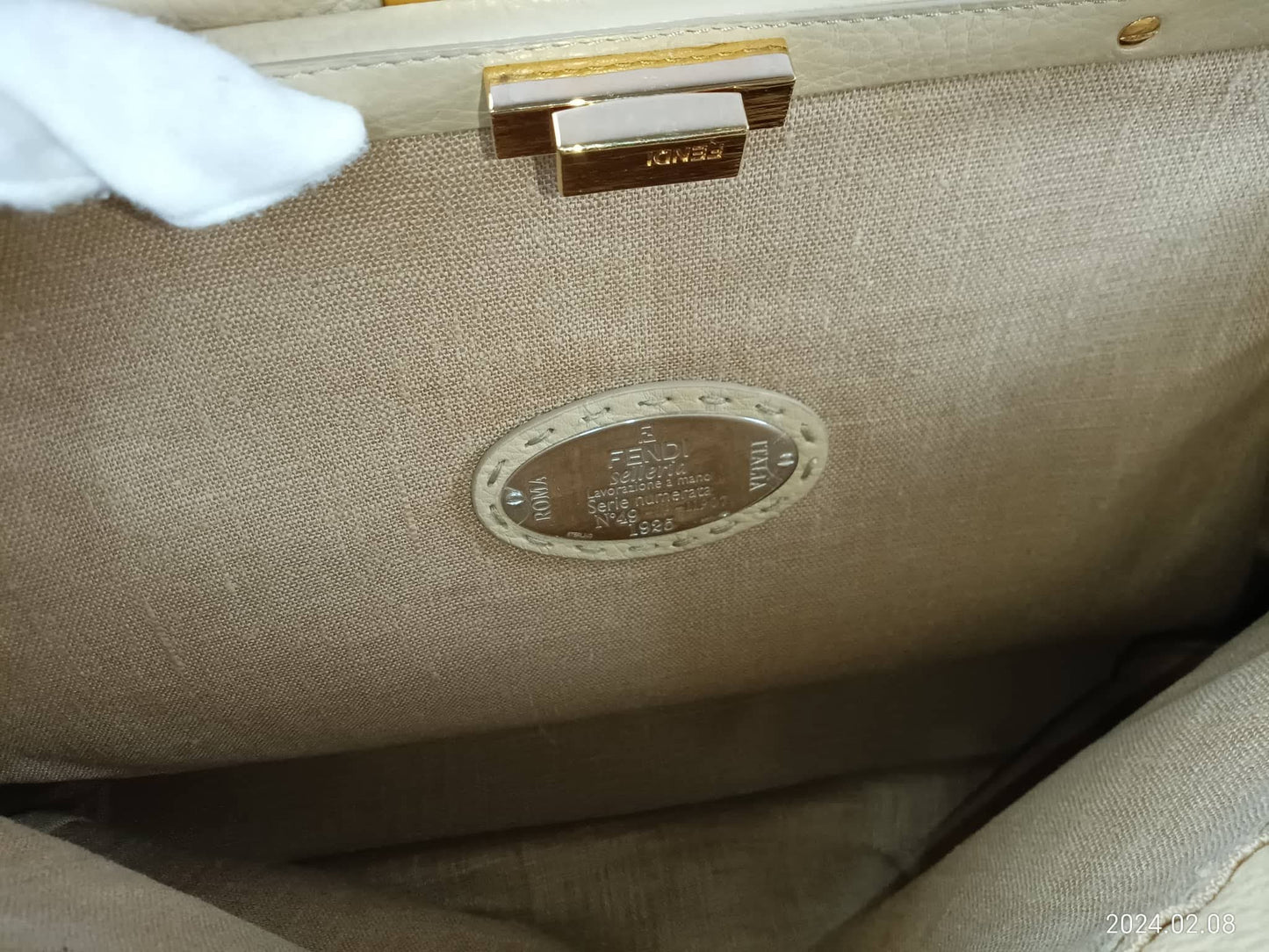 FENDI Peekaboo Cuoio Romano