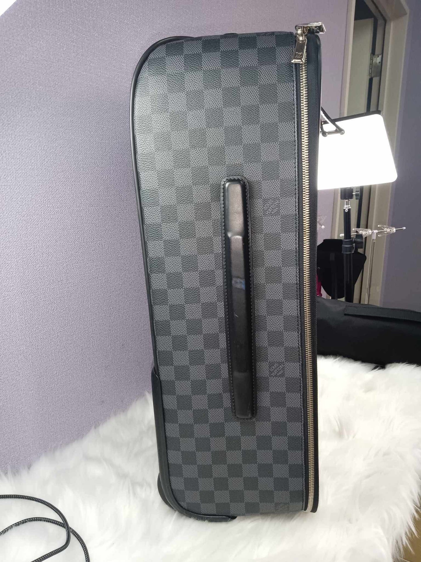 LOUIS VUITTON Damier Graphite Pegase 55