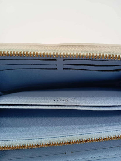 LOUIS VUITTON Monogram Empreinte Zippy Wallet