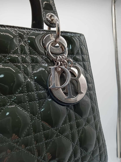 DIOR Lady Dior Cannage Patent