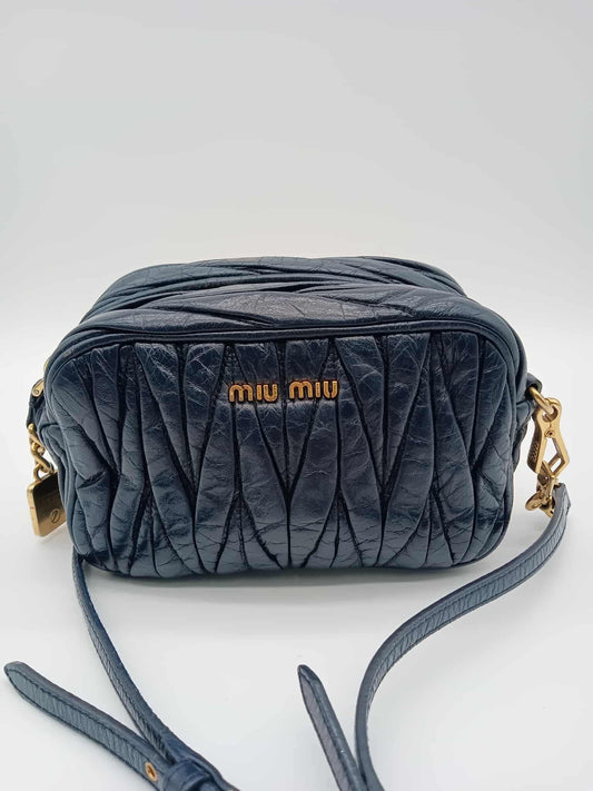 MIU MIU Leather Camera Bag
