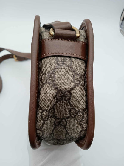 GUCCI Mini GG Supreme Camera Bag