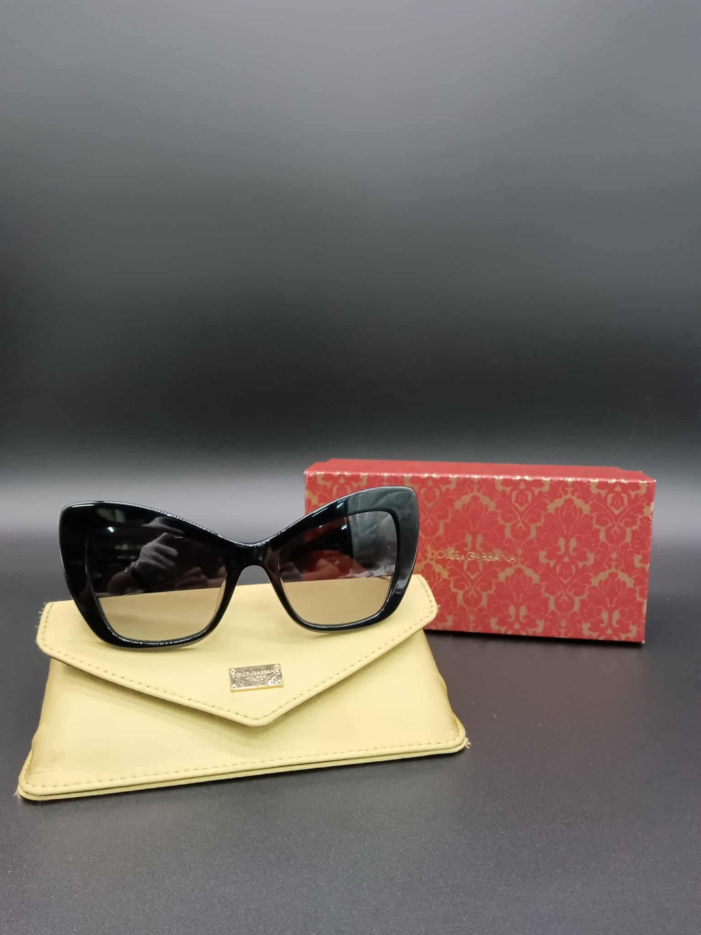 DOLCE AND GABBANA Cat Eye Sunglasses