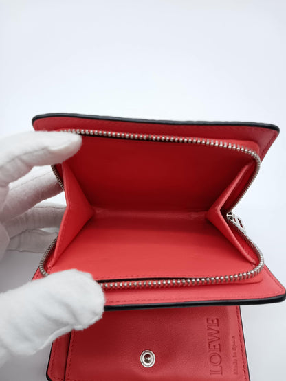 LOEWE Anagram Embossed Bifold Wallet