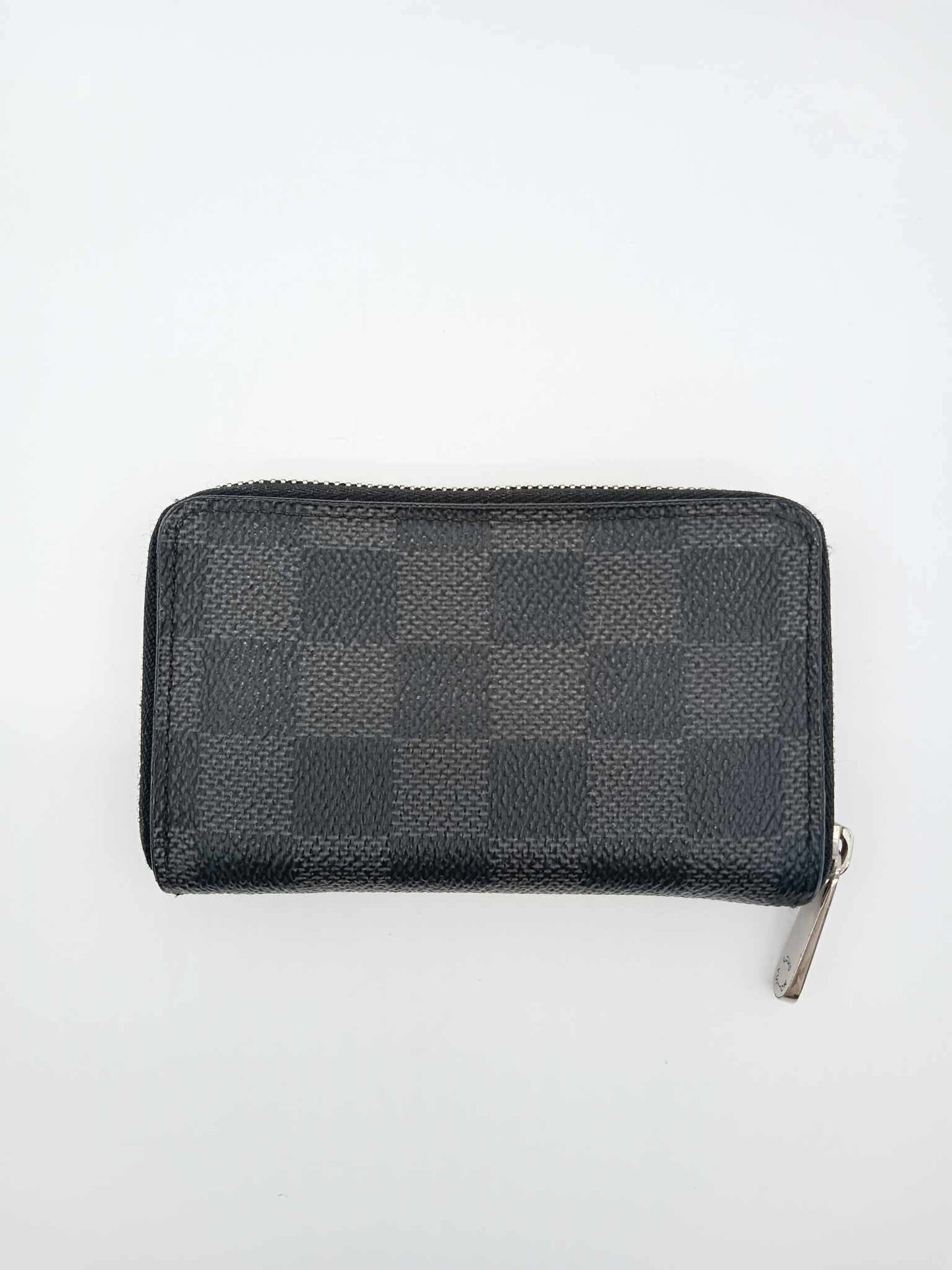 LOUIS VUITTON Damier Graphite Zipper Coin Purse