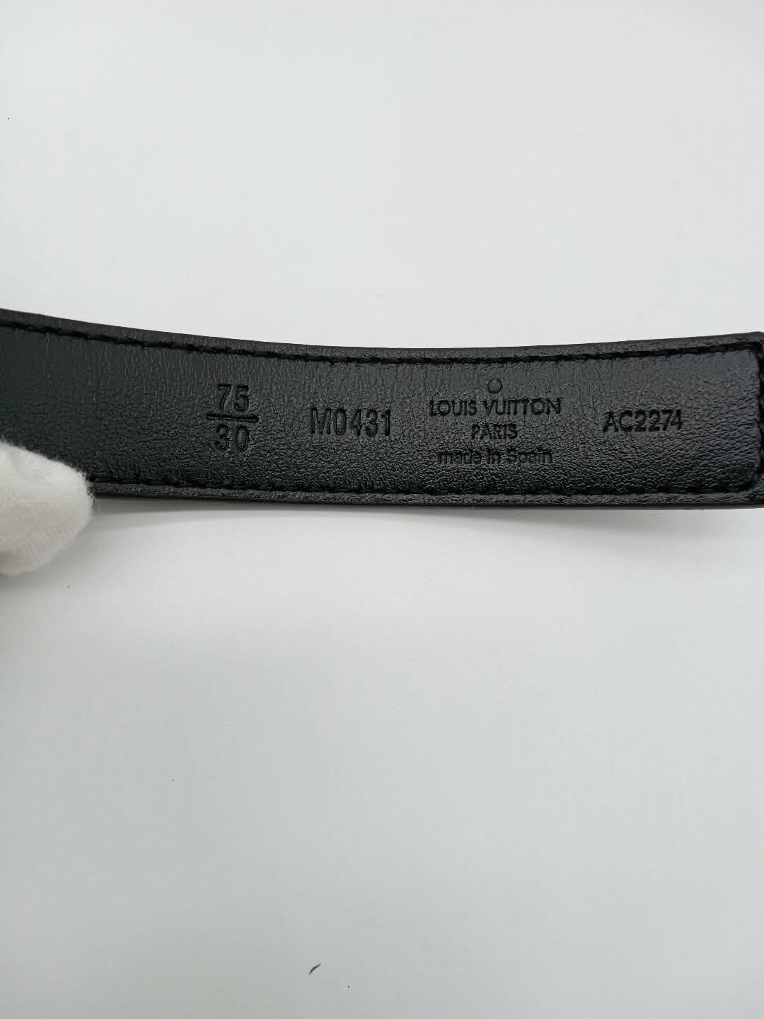 LOUIS VUITTON Monogram Initials Belt