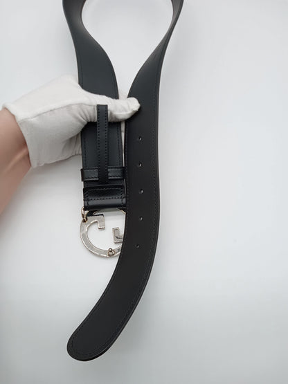 GUCCI Interlocking G Leather Belt