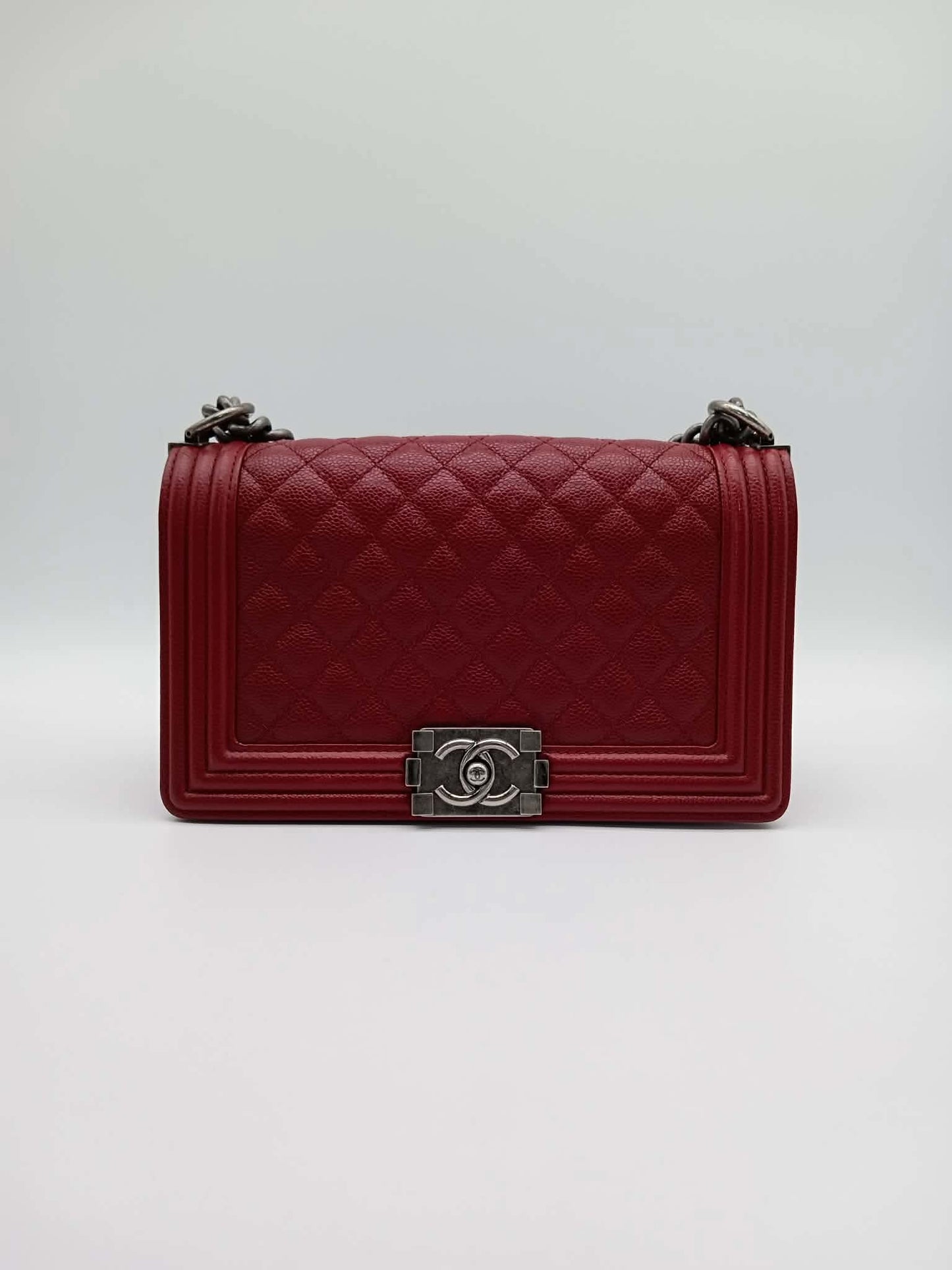 CHANEL Caviar Quilted Leboy