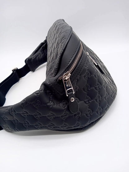 GUCCI Guccissima Web Belt Bag