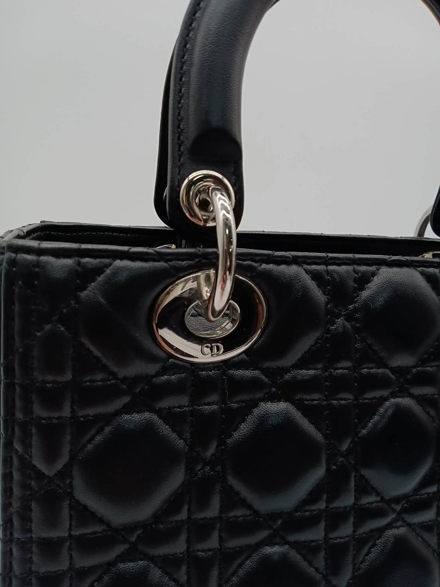 DIOR Lamb Lady Dior Cannage