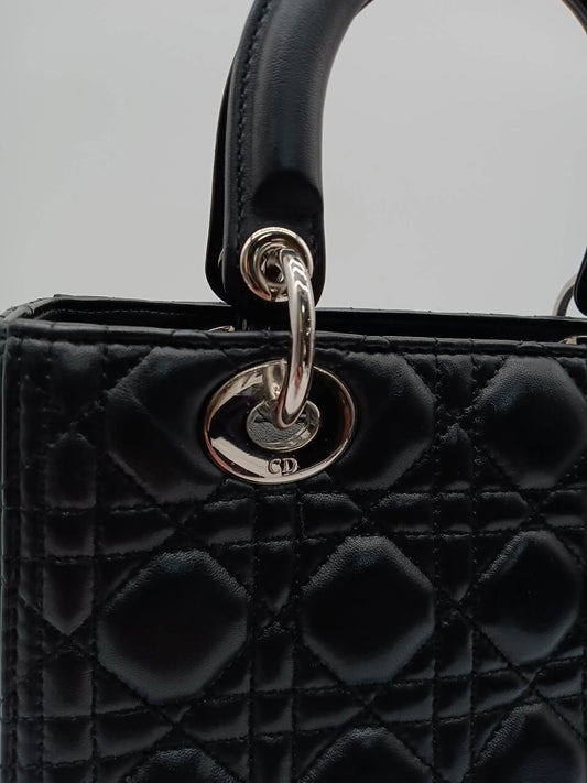 DIOR Lamb Lady Dior Cannage