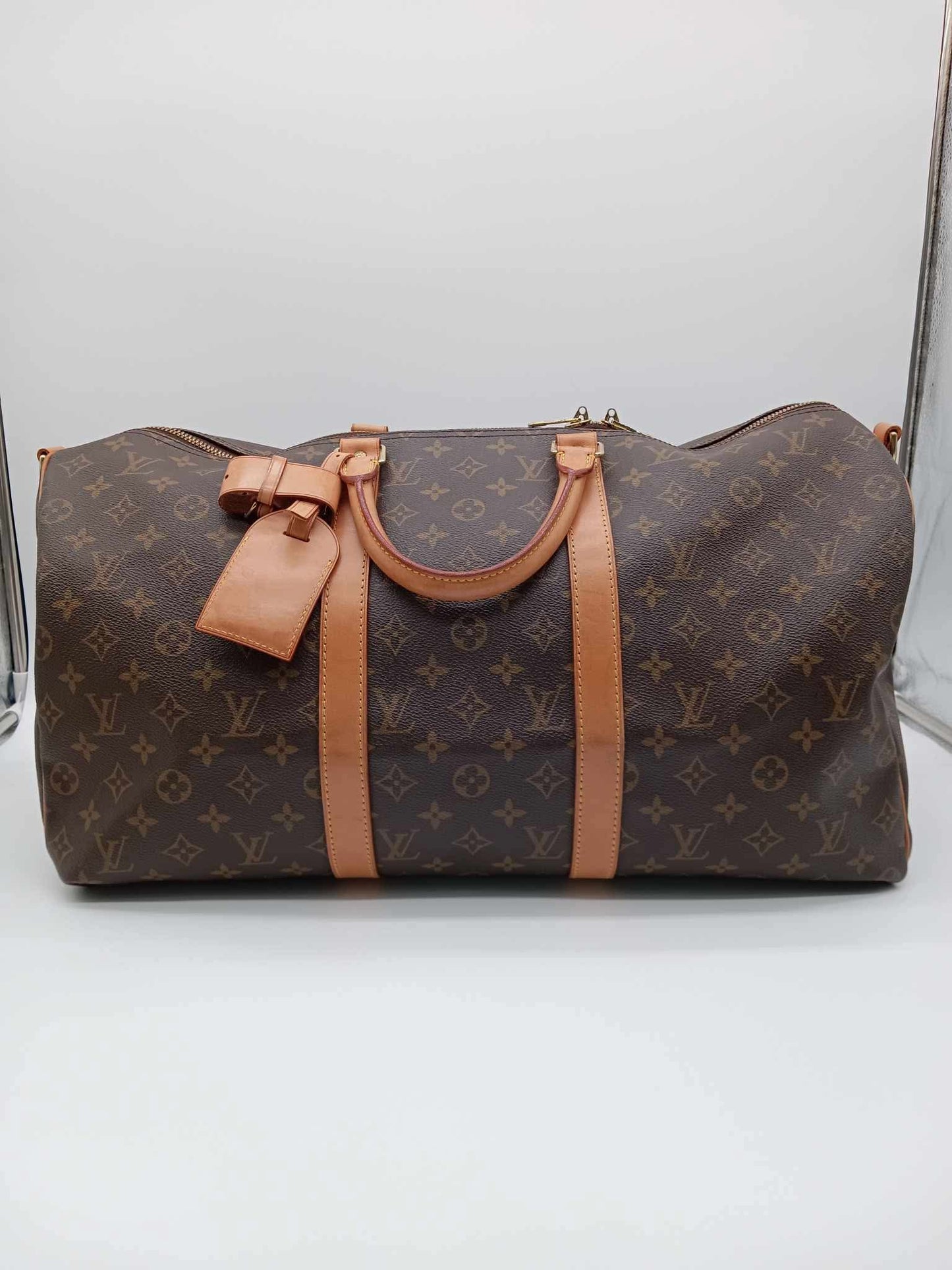 LOUIS VUITTON Monogram Keepall Bandouliere 50