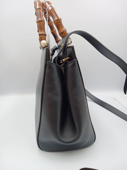 GUCCI Bamboo Nymphaea 2-Way Bag
